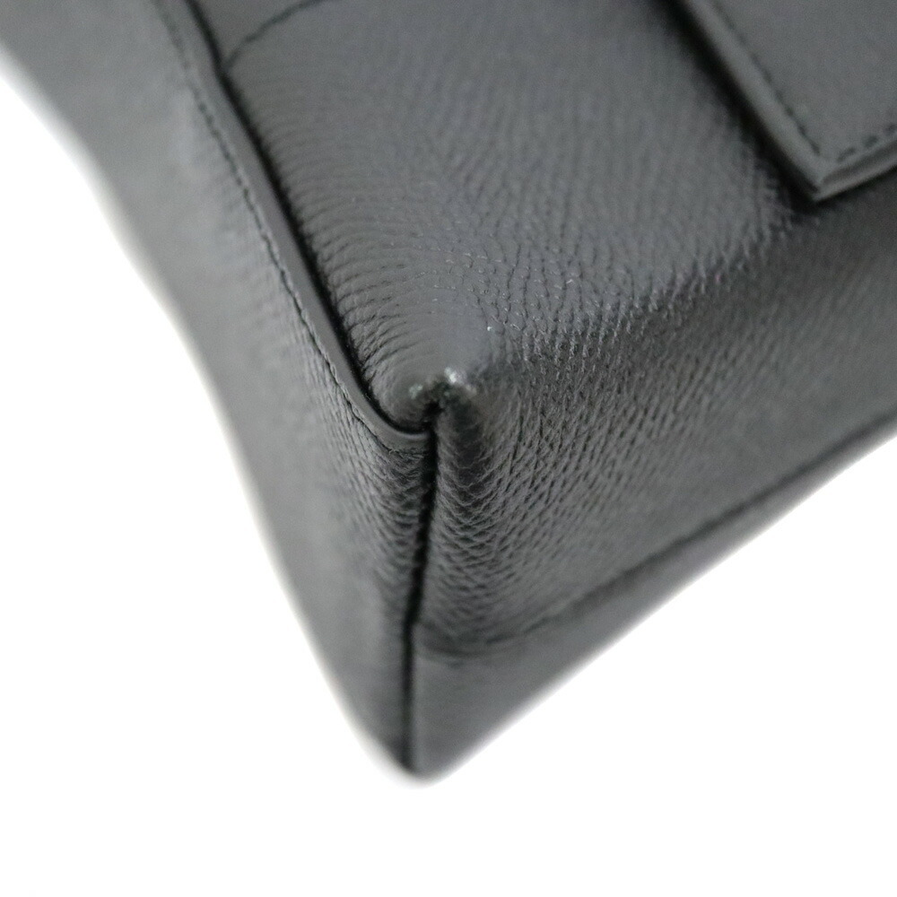 Balenciaga Downtown Shoulder Bag Leather Black - Picture 5 of 6